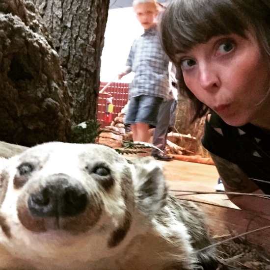 Laura and the Badger